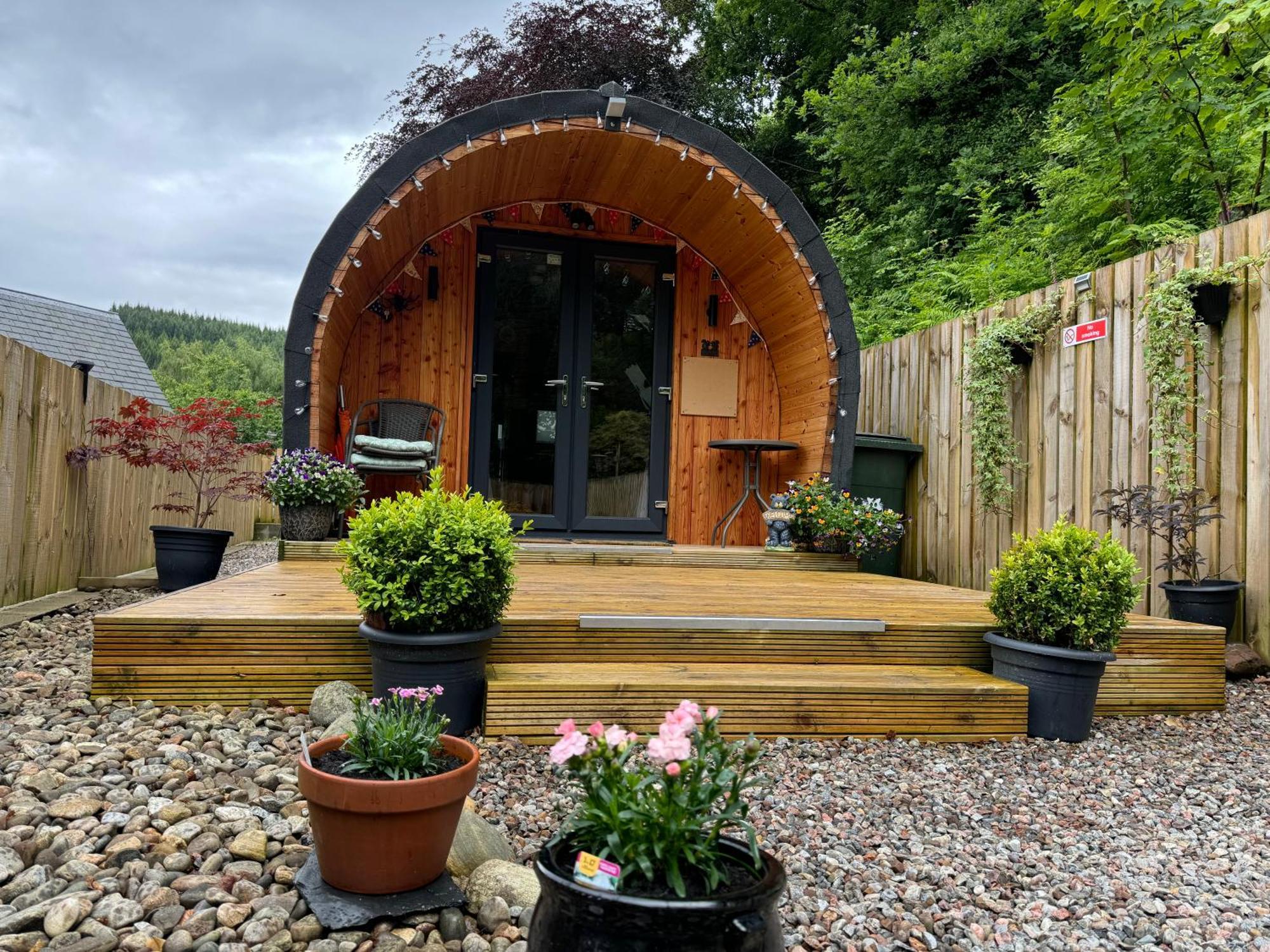 Hotel Loch Ness Woodland Pods à Drumnadrochit Extérieur photo